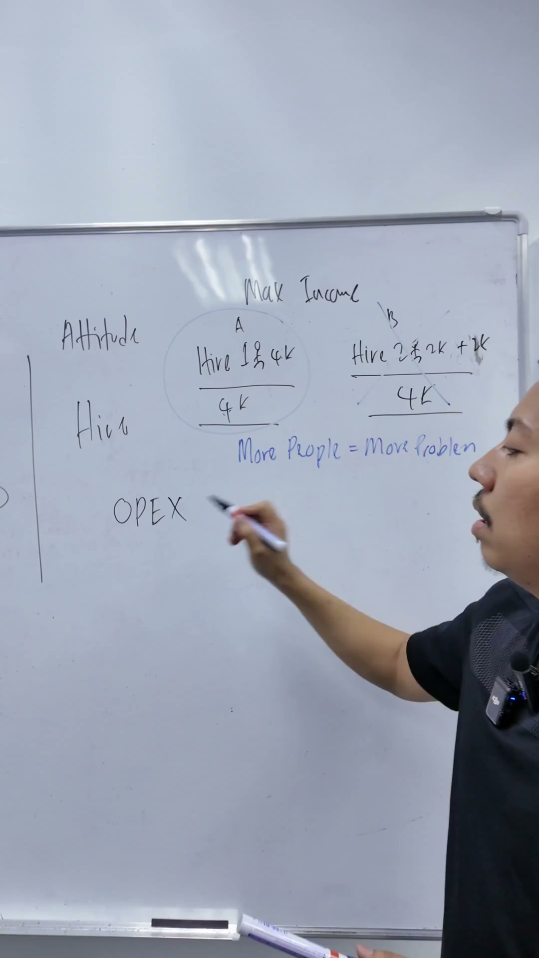 Paparan rakaman pada 00:03:00