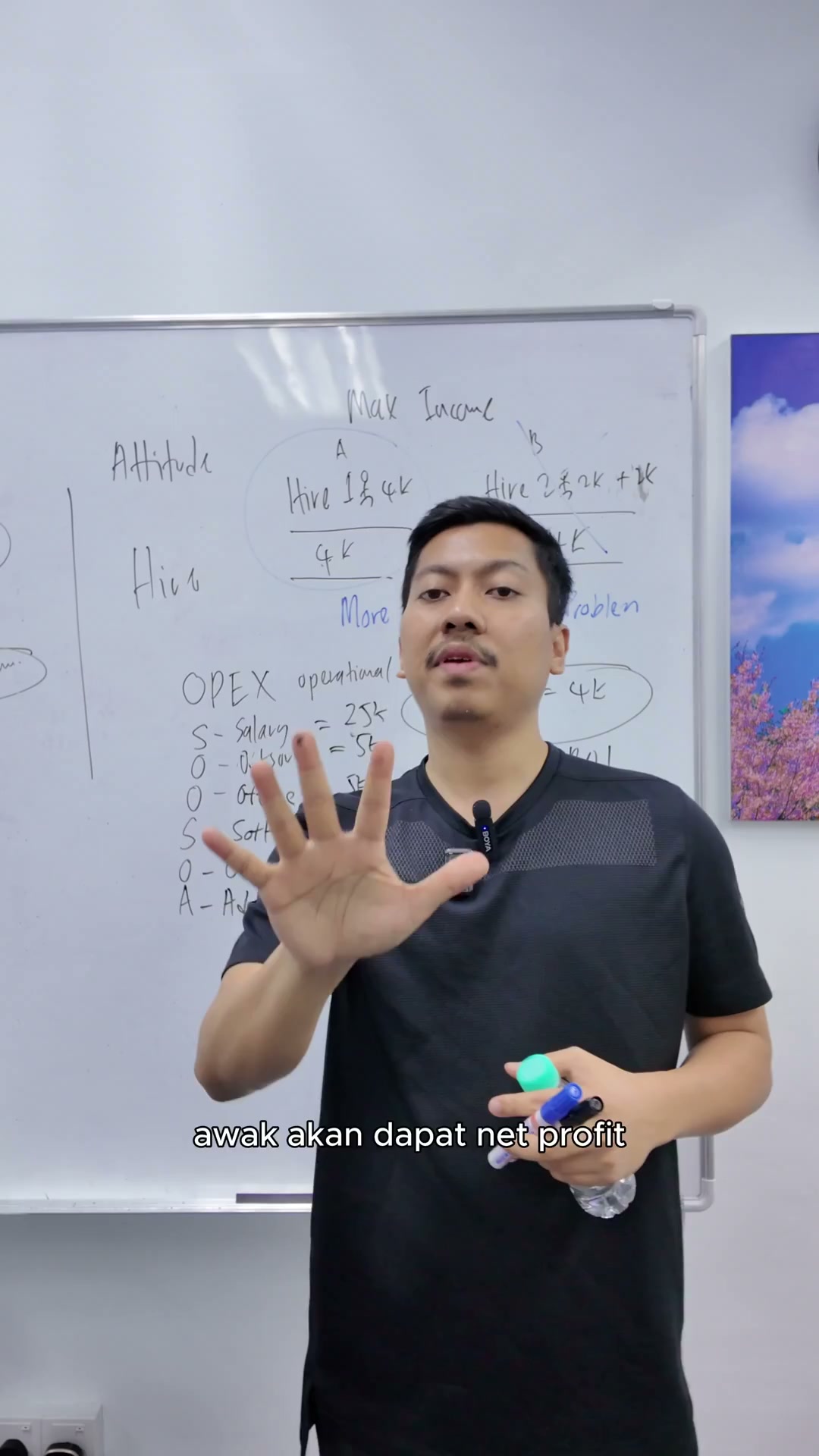 Paparan rakaman pada 00:05:27
