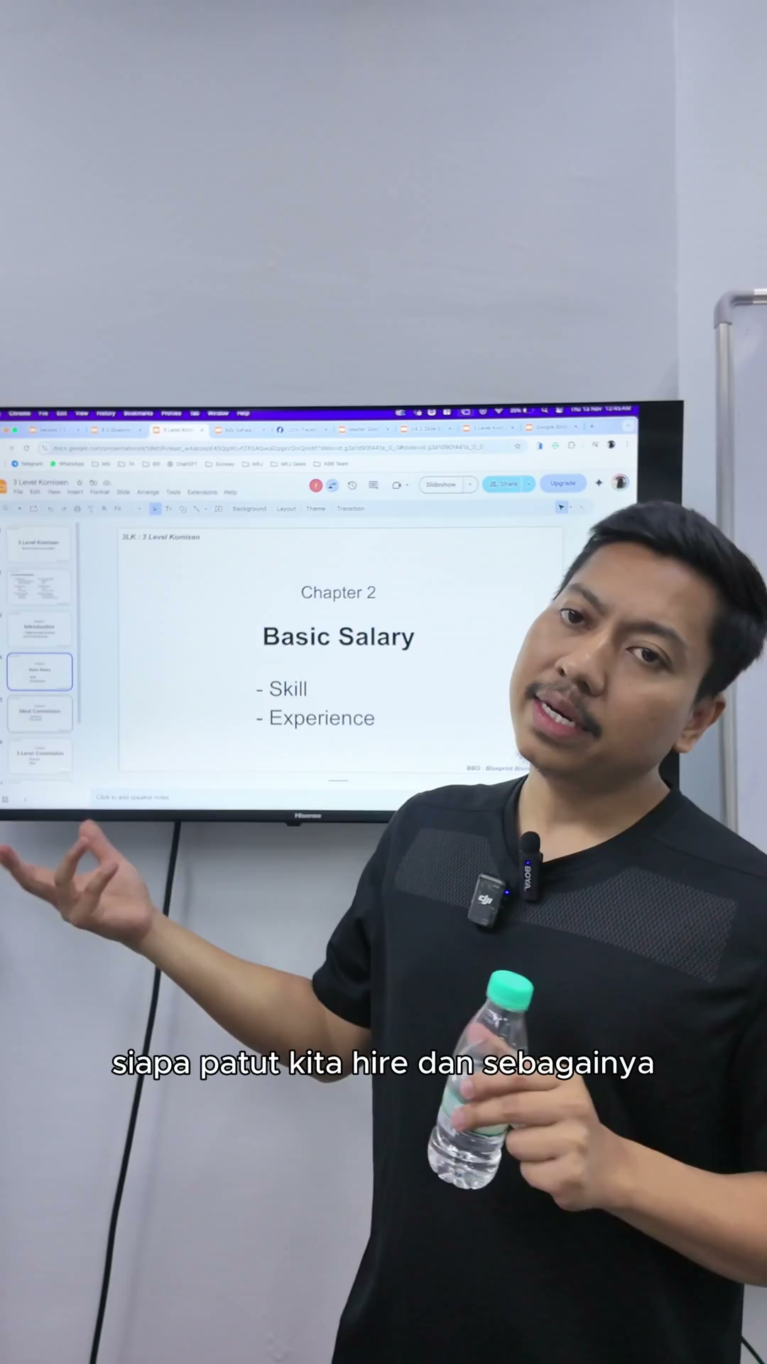 Paparan rakaman pada 00:00:09