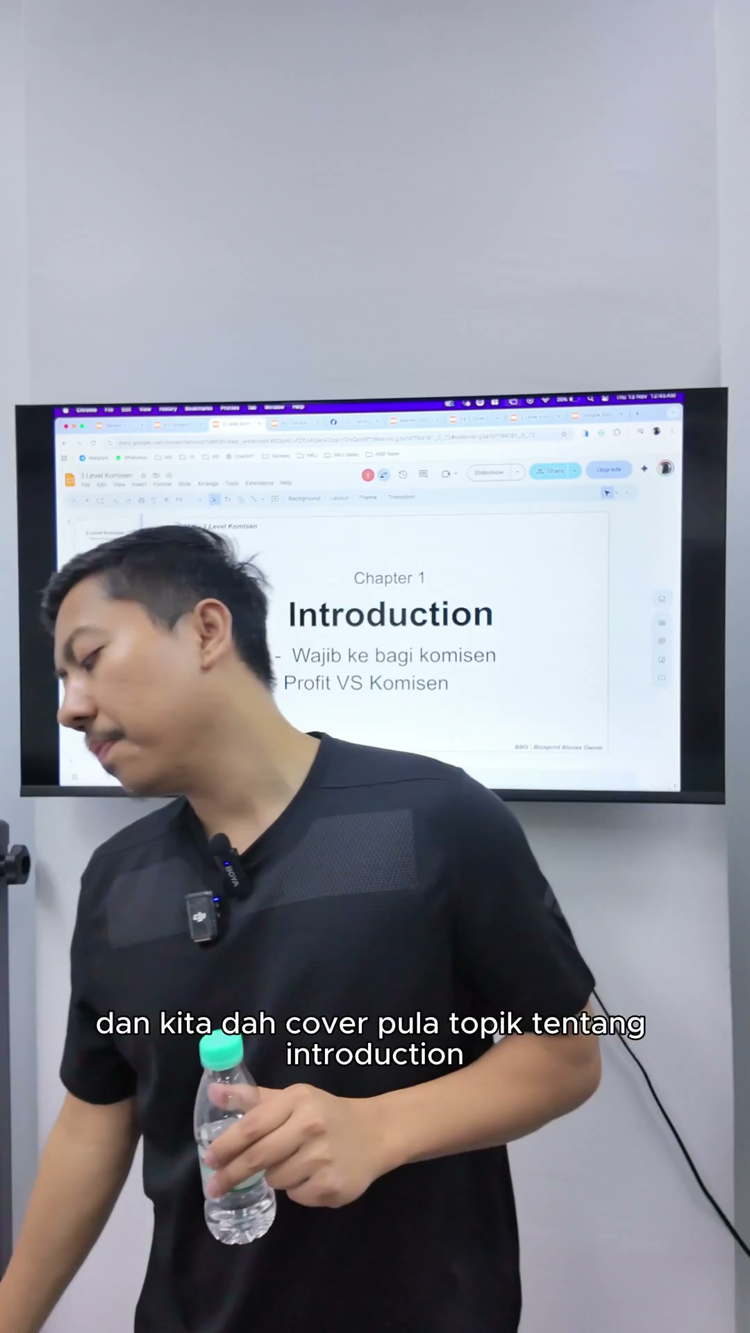 Paparan rakaman pada 00:00:12