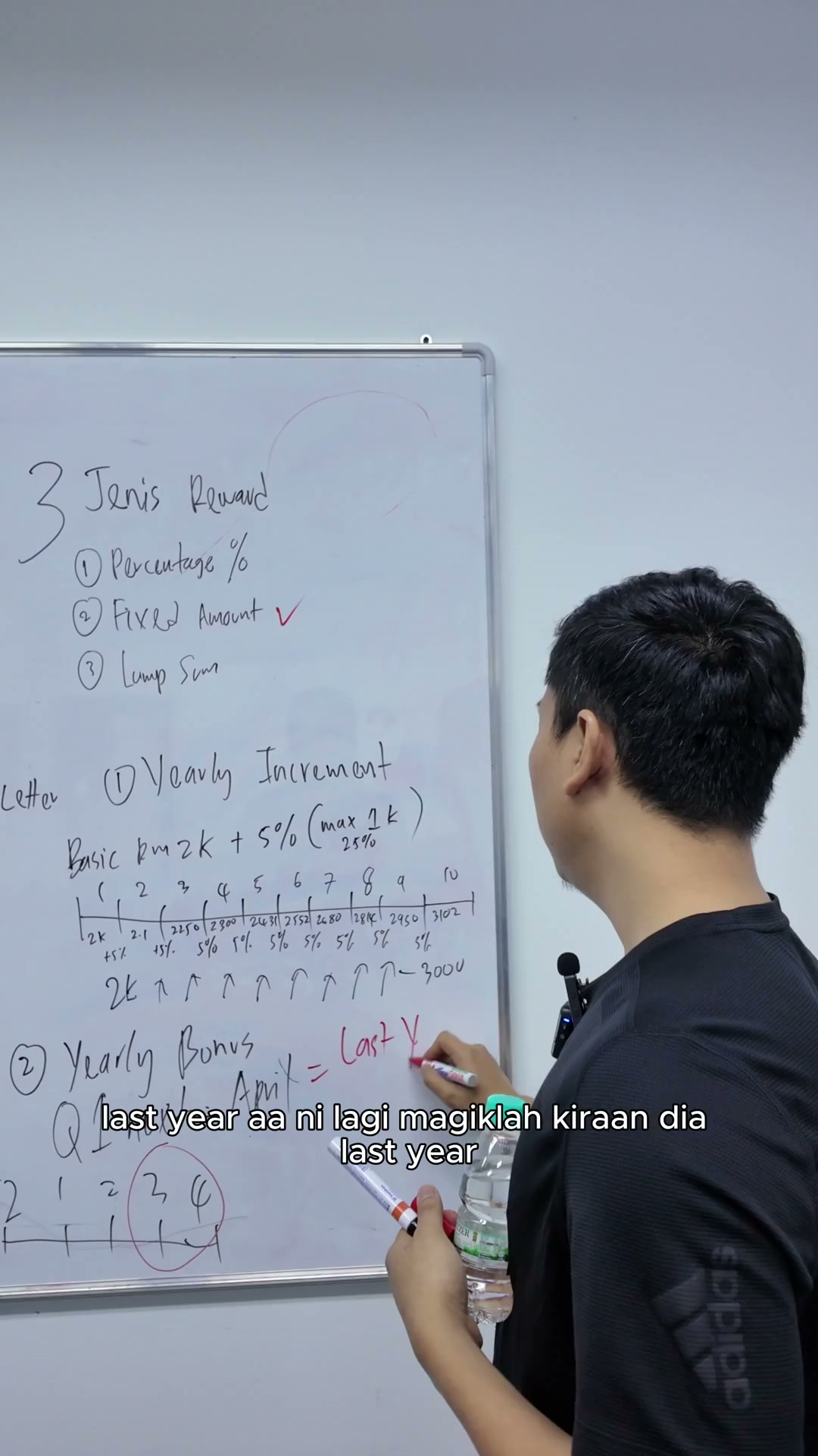 Paparan rakaman pada 00:00:45