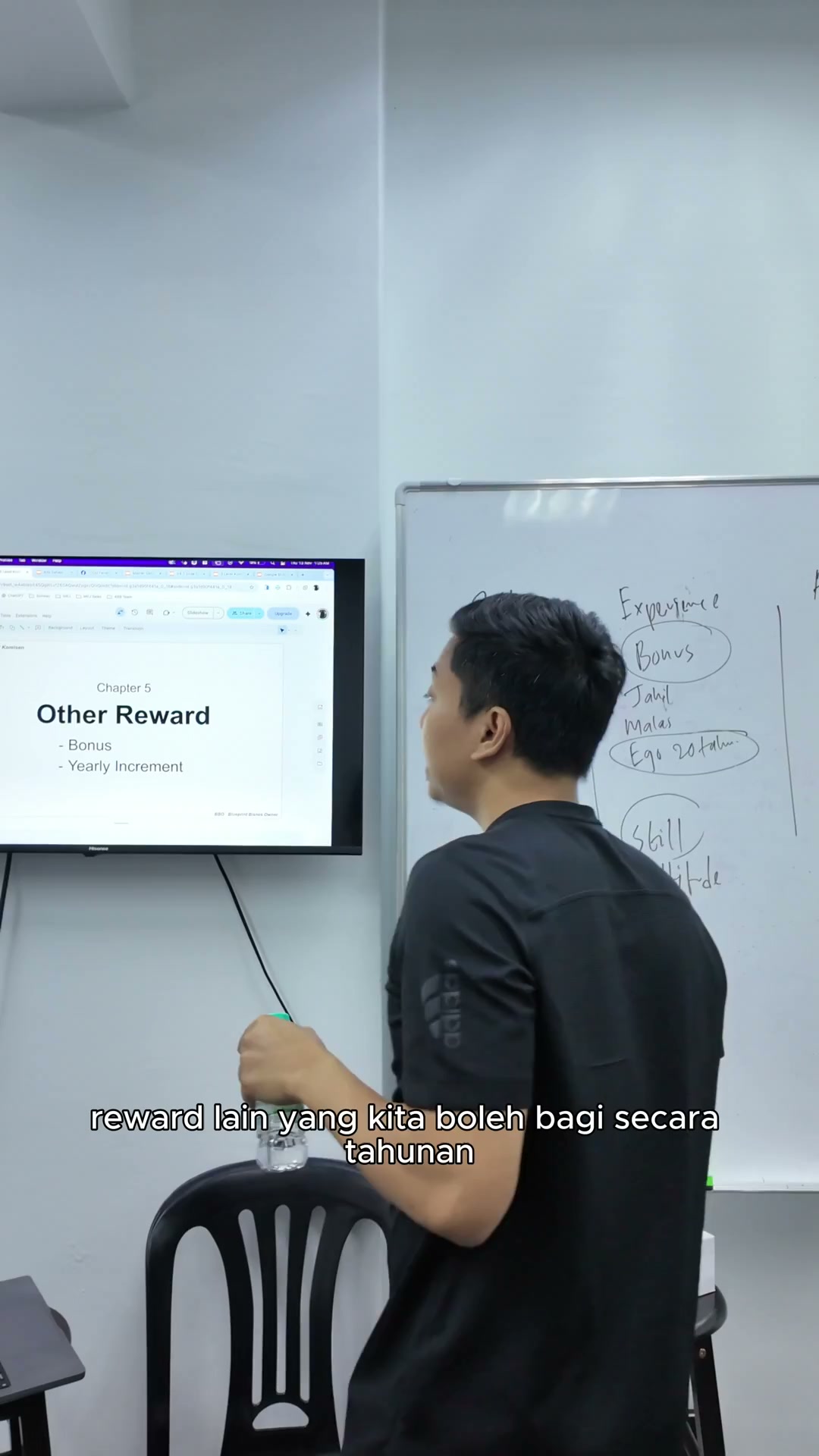 Paparan rakaman pada 00:00:15
