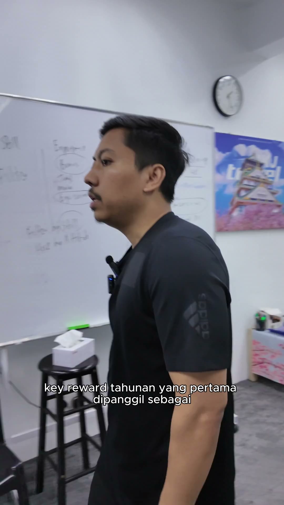 Paparan rakaman pada 00:00:30