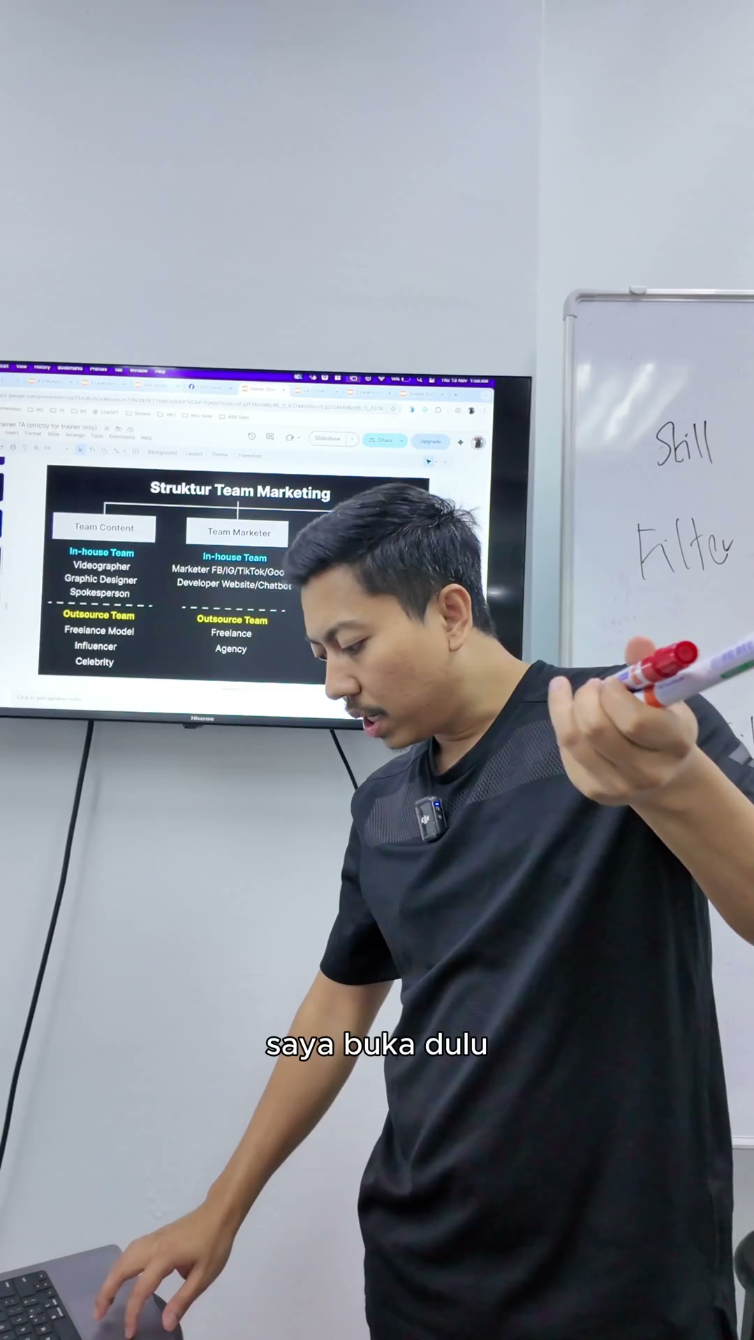 Paparan rakaman pada 00:00:12