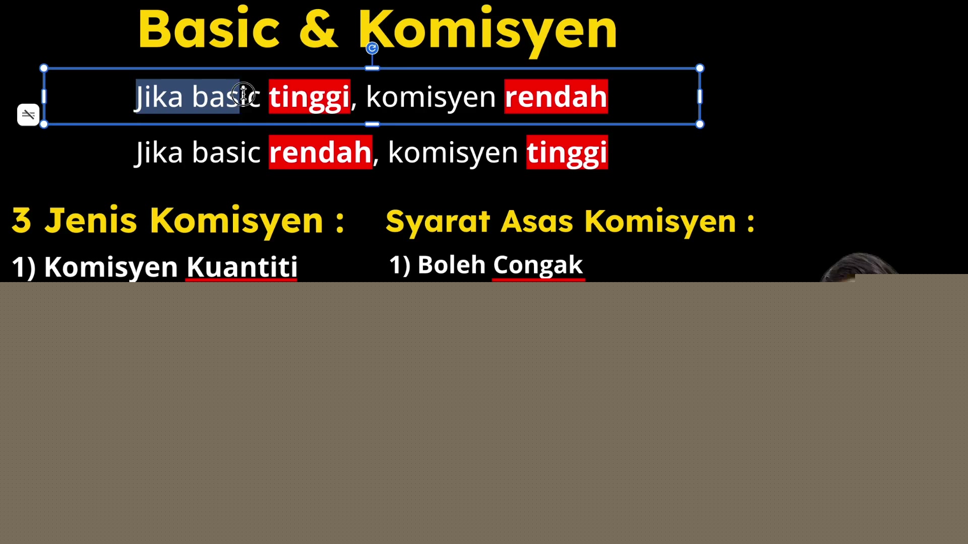 Paparan rakaman pada 00:00:15
