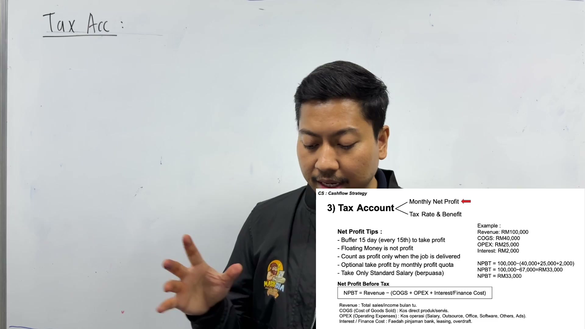 Paparan rakaman pada 00:00:21