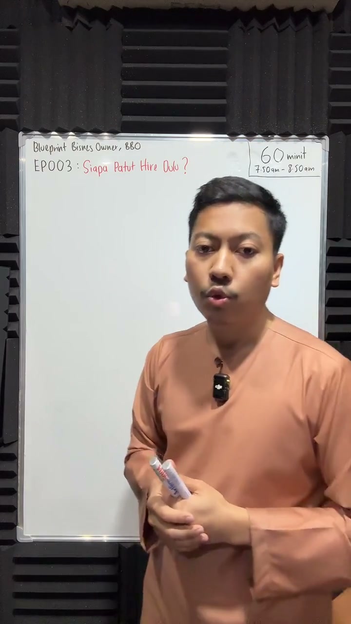 Paparan rakaman pada 00:05:00