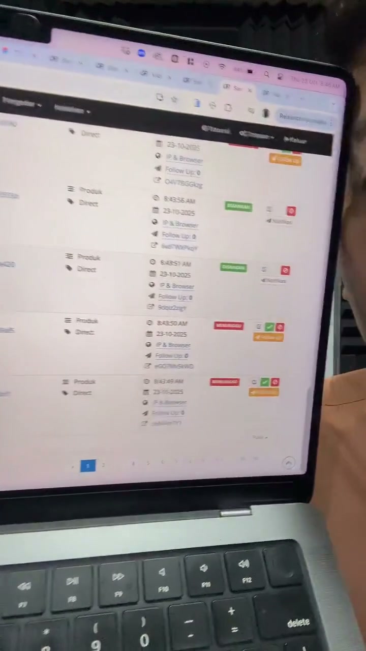 Paparan rakaman pada 00:59:06