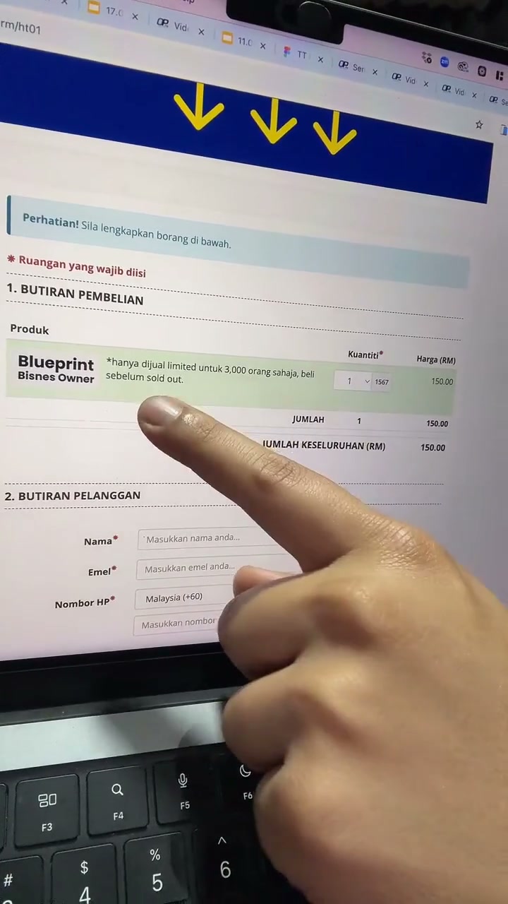 Paparan rakaman pada 01:04:06