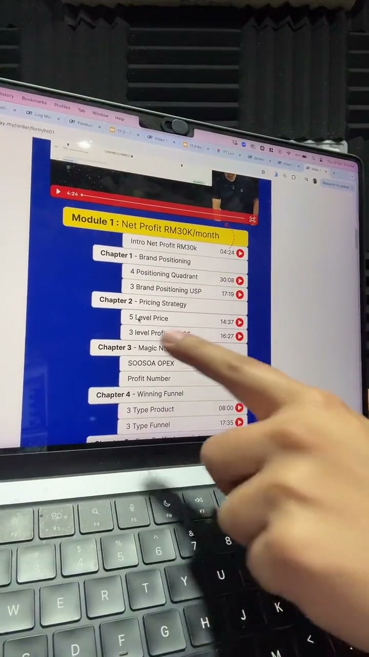 Paparan rakaman pada 00:46:29