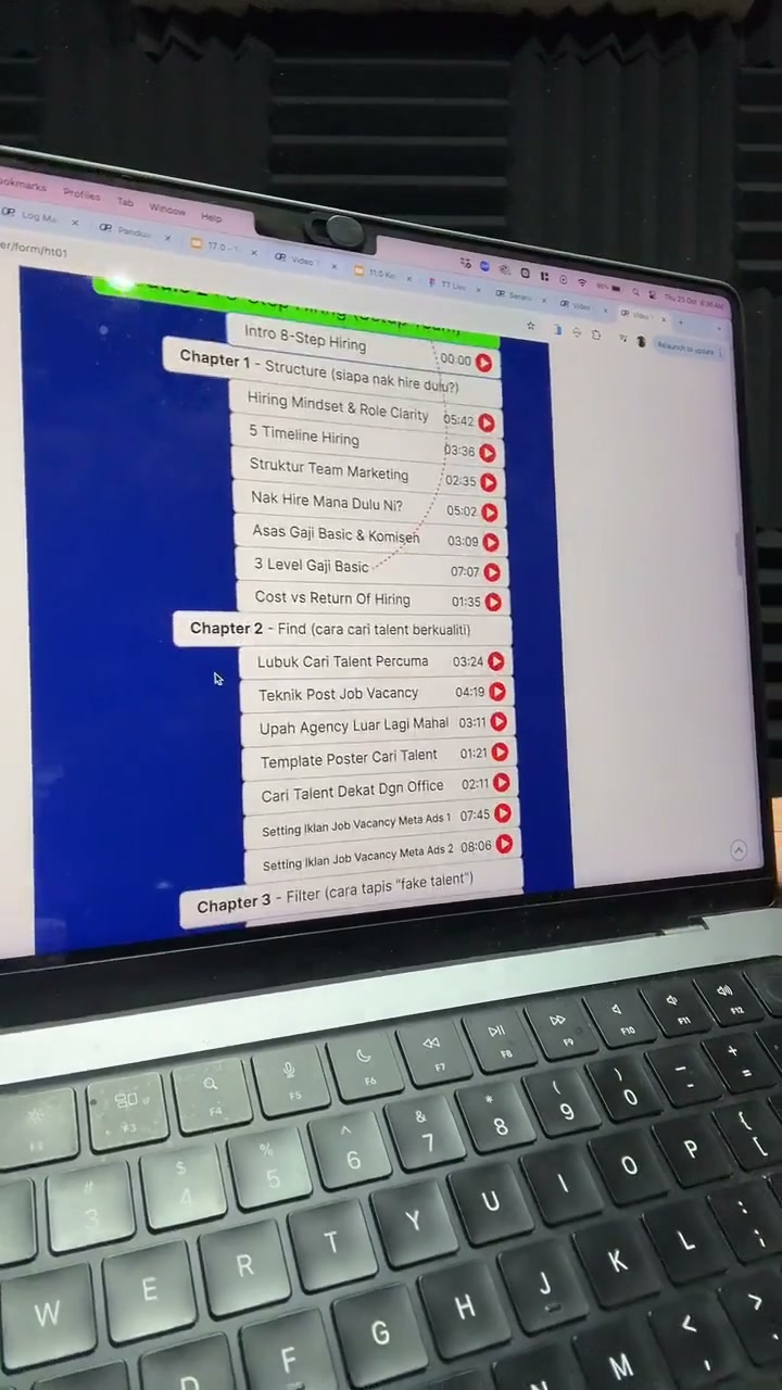 Paparan rakaman pada 00:48:53
