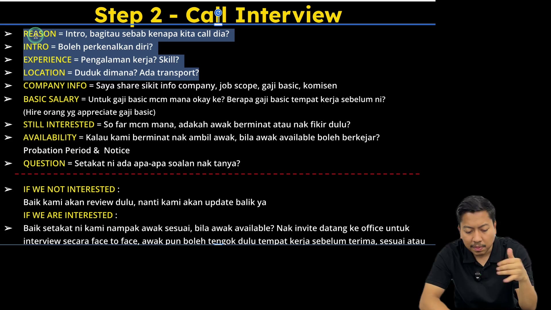 Paparan rakaman pada 00:00:15