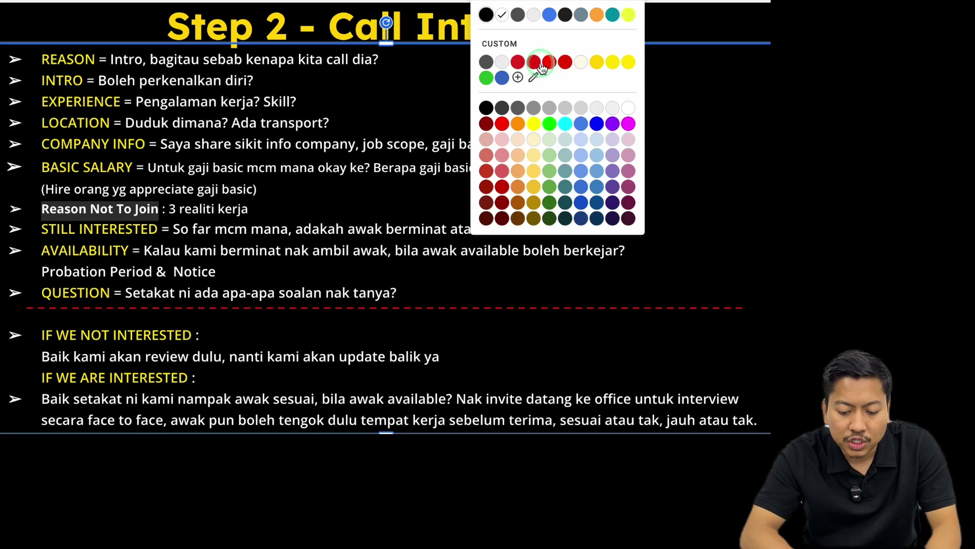 Paparan rakaman pada 00:06:42