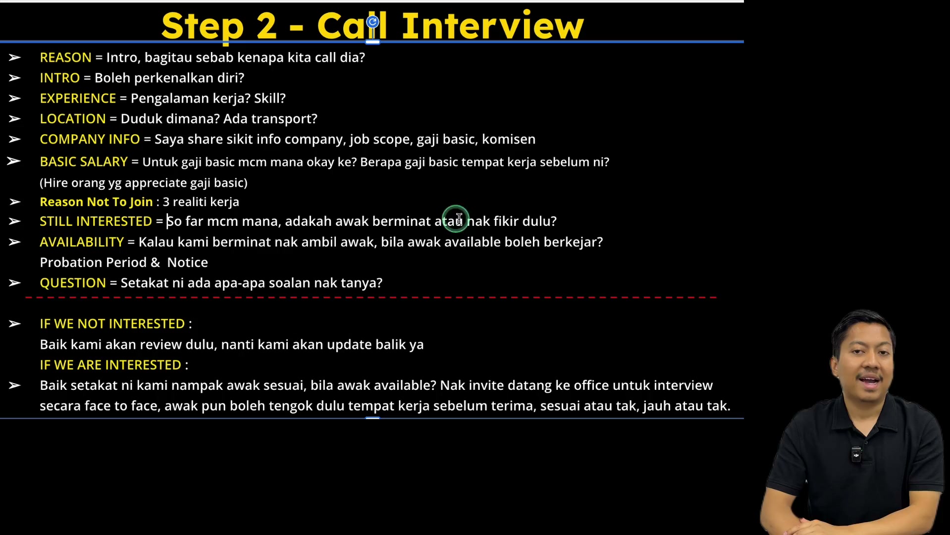 Paparan rakaman pada 00:00:30