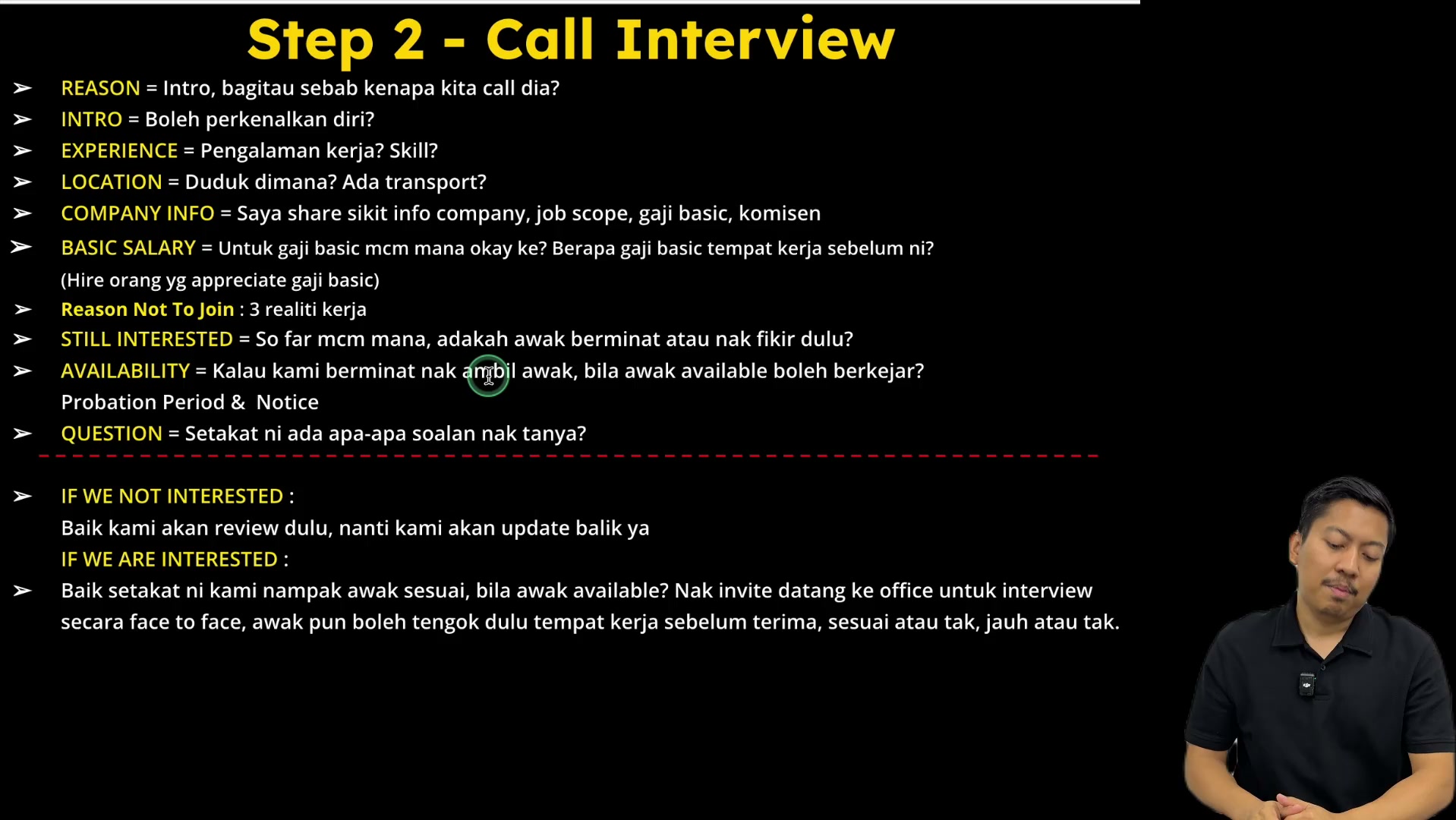 02:30 — Skrip asal termasuk masih berminat, ketersediaan dan soalan.
