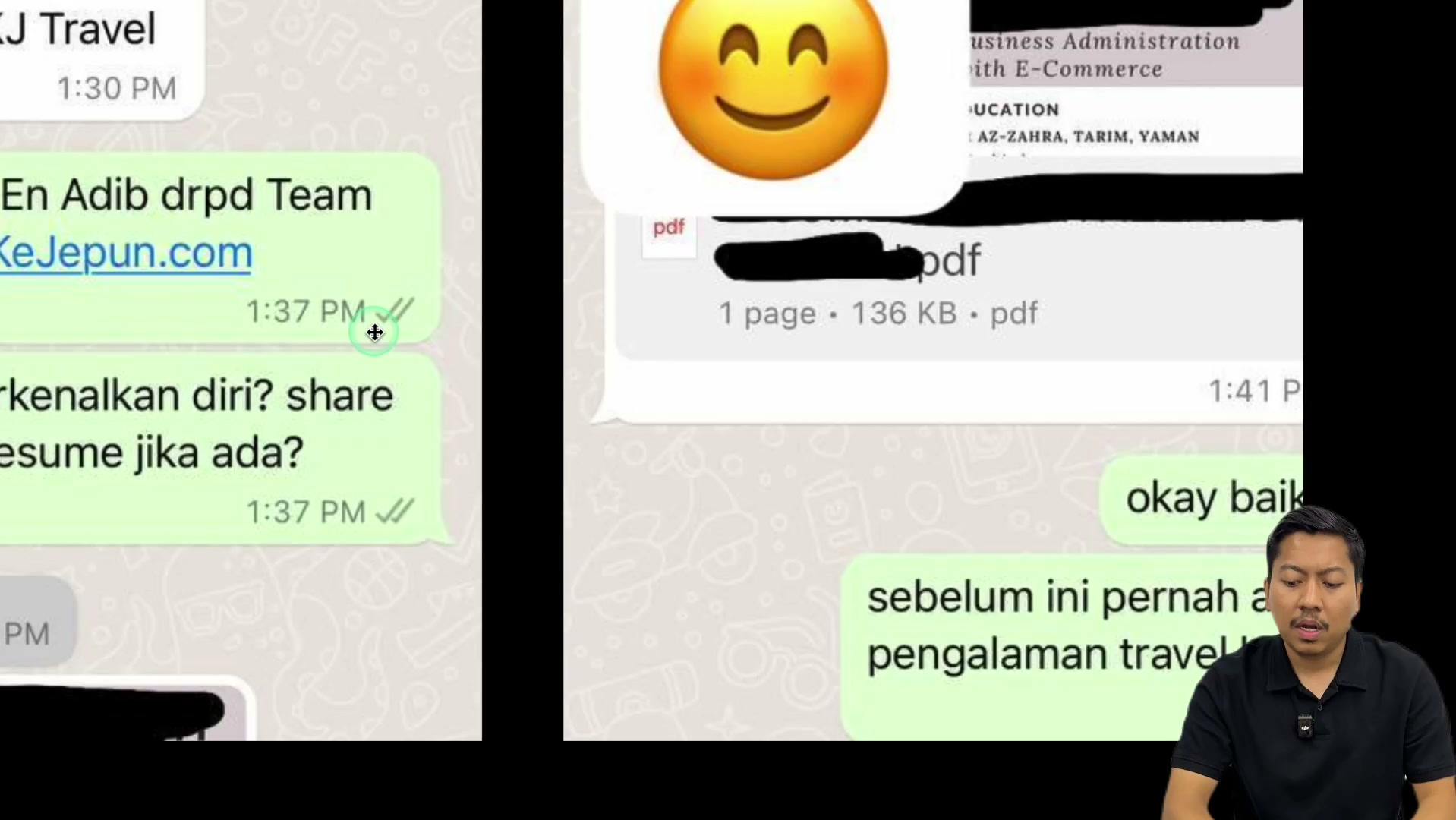 Paparan rakaman pada 00:06:54