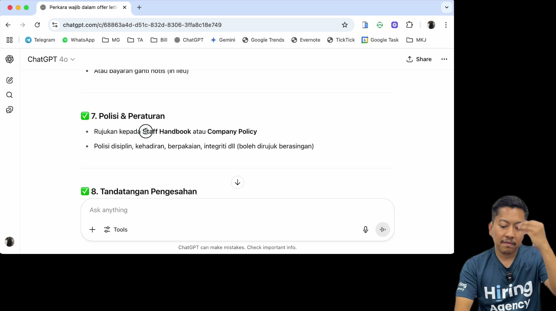 Paparan rakaman pada 00:05:51