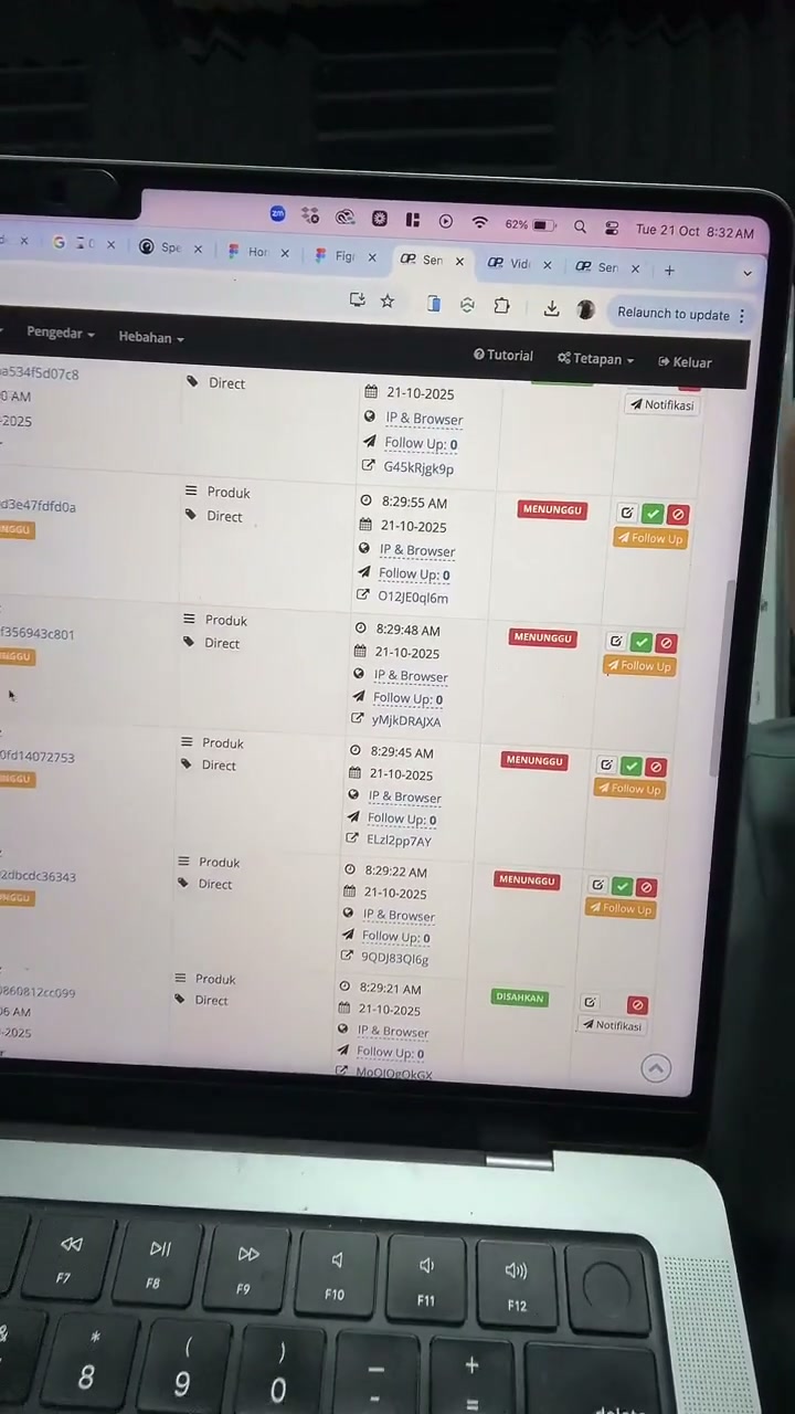 Paparan rakaman pada 01:00:28