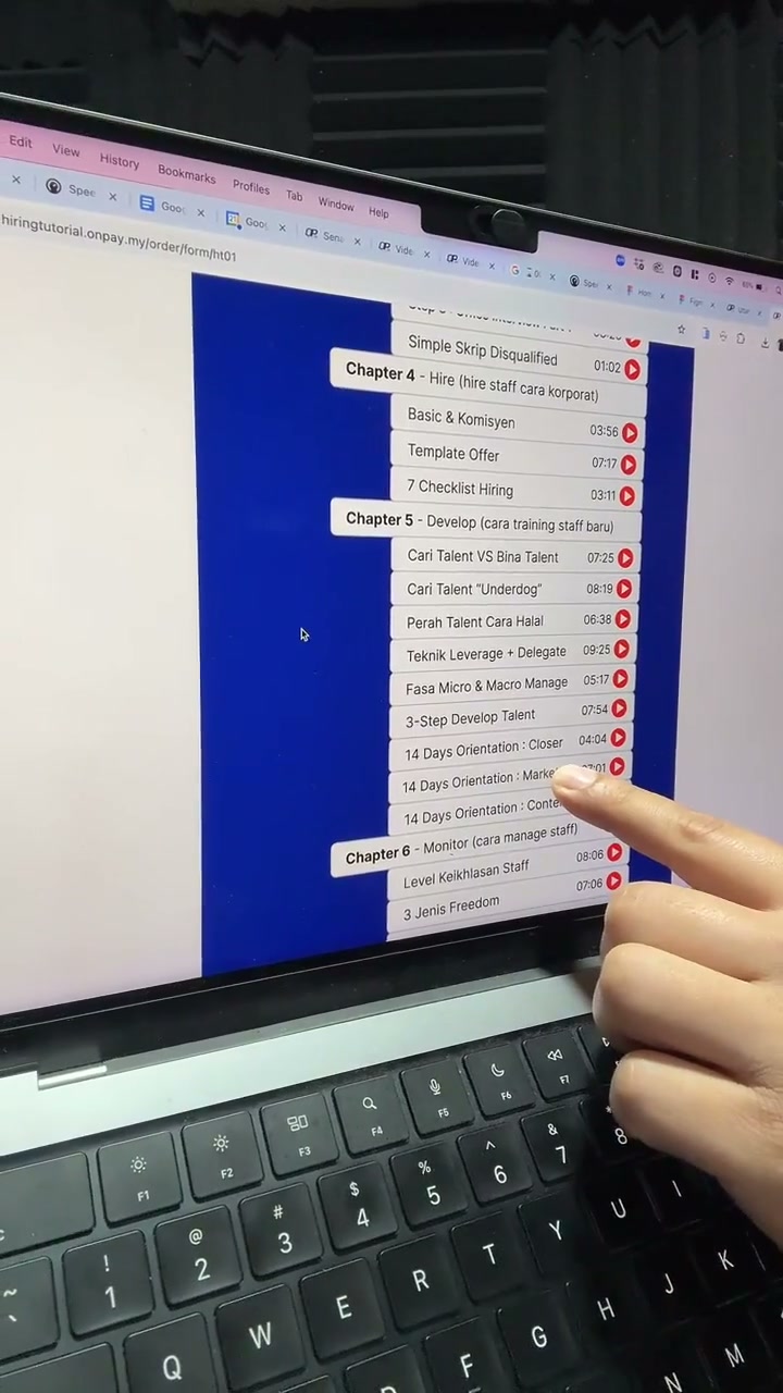 Paparan rakaman pada 00:49:52