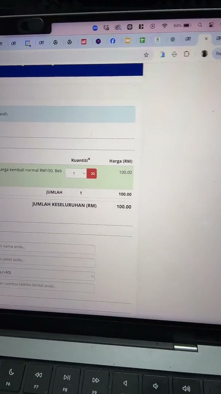 Paparan rakaman pada 00:57:12