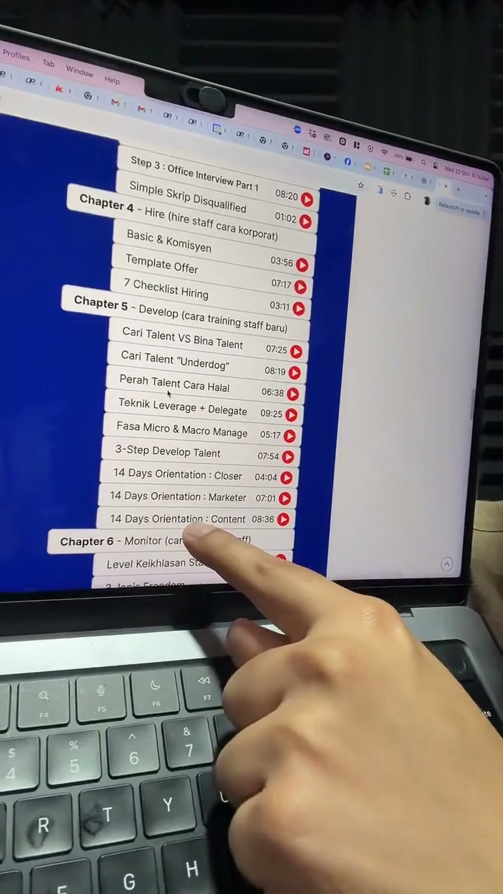Paparan rakaman pada 00:51:14