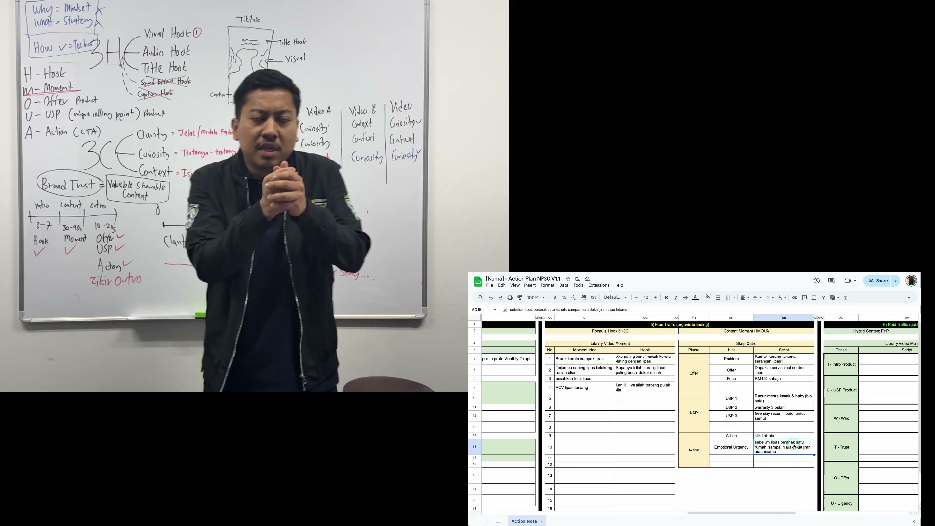 Paparan rakaman pada 00:24:42