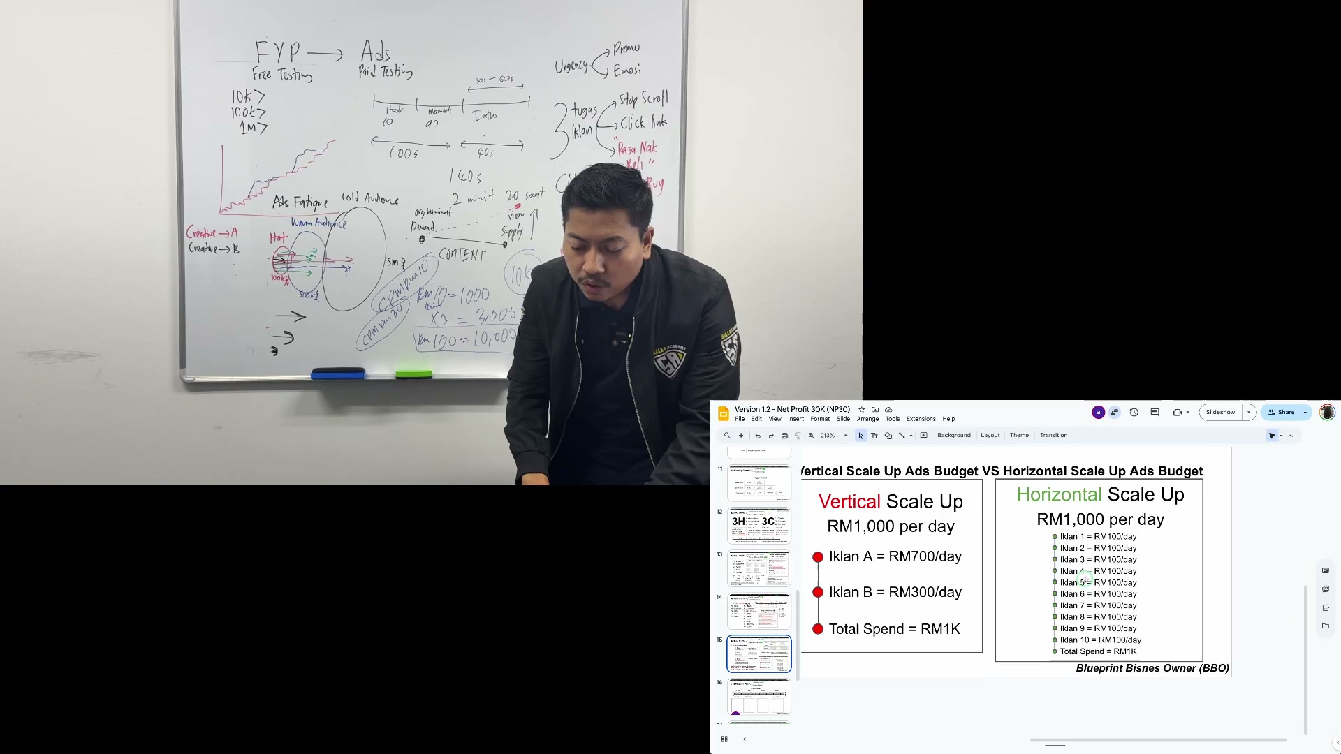 Paparan rakaman pada 00:20:15
