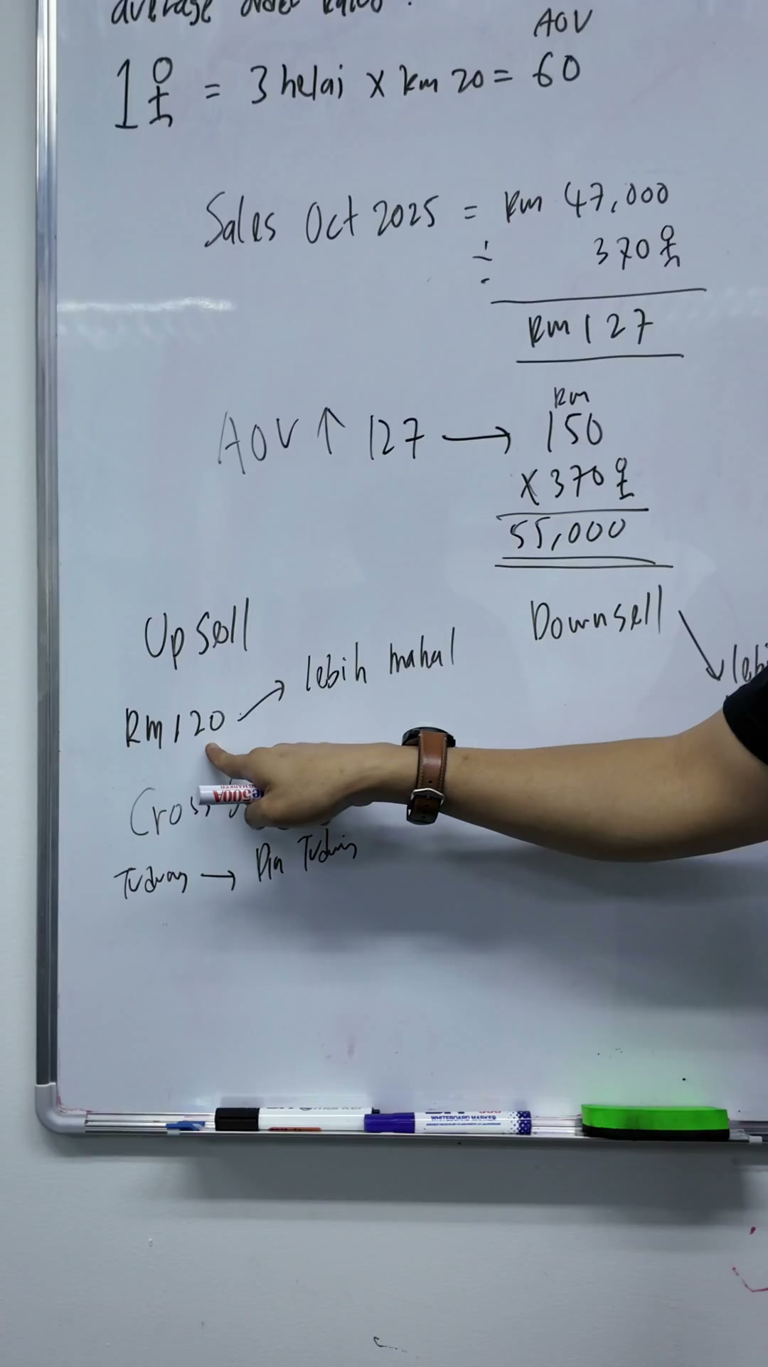 Paparan rakaman pada 00:05:15
