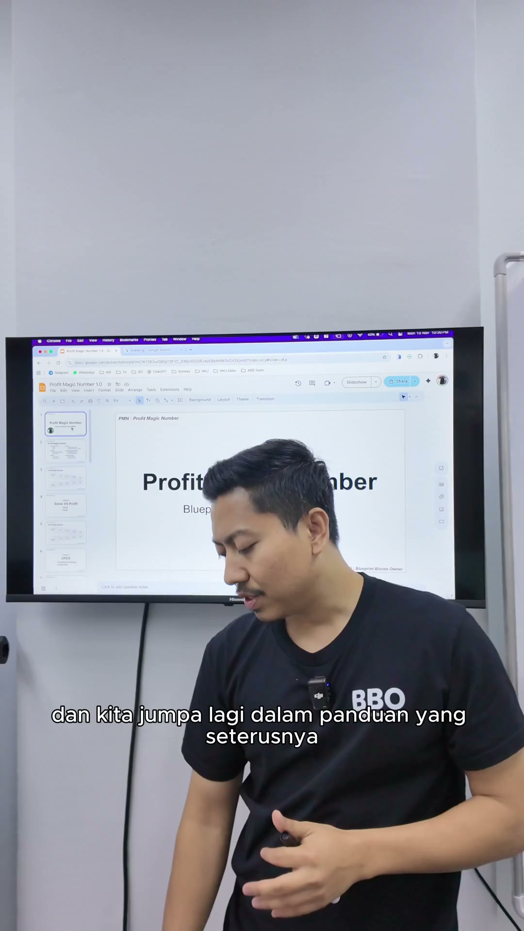Paparan rakaman pada 00:06:18