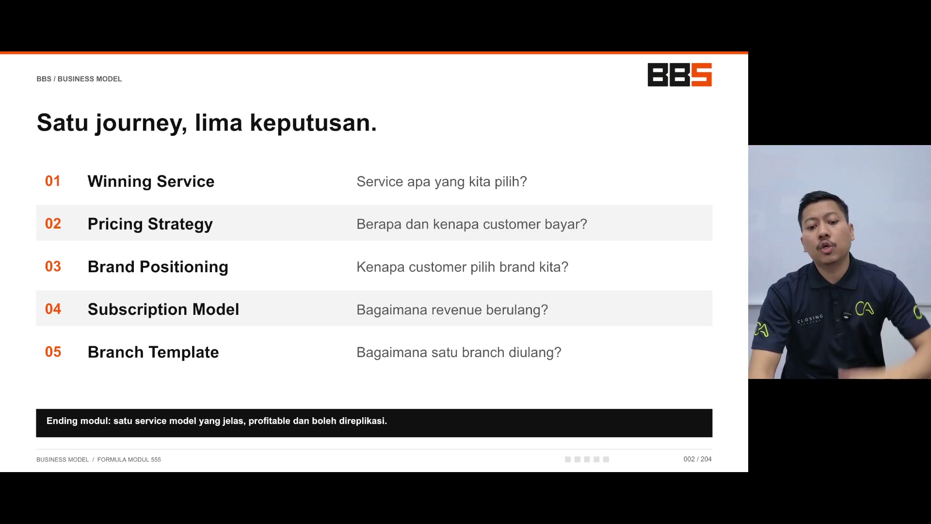 Paparan rakaman pada 00:00:06
