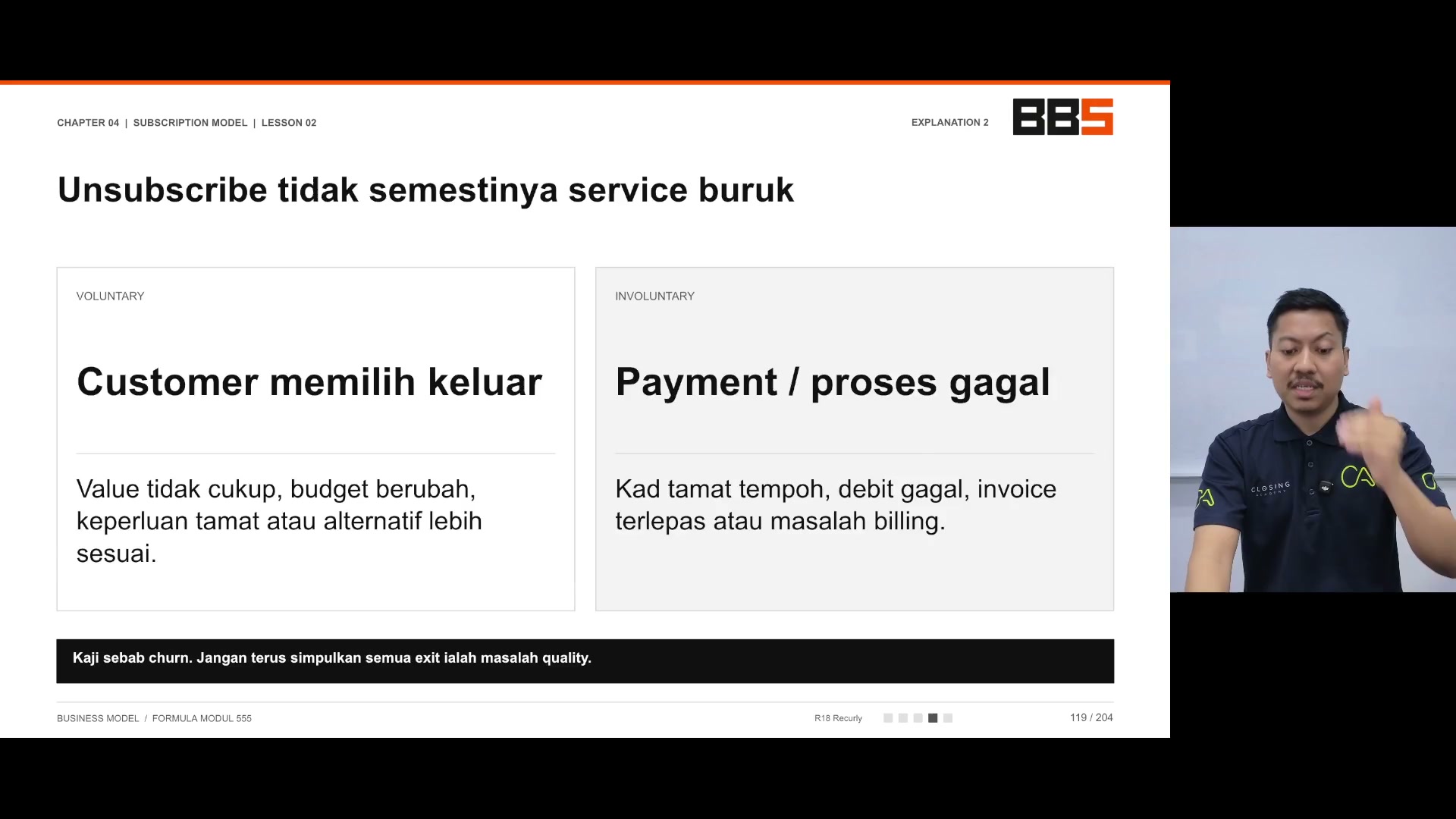 Paparan rakaman pada 00:02:18