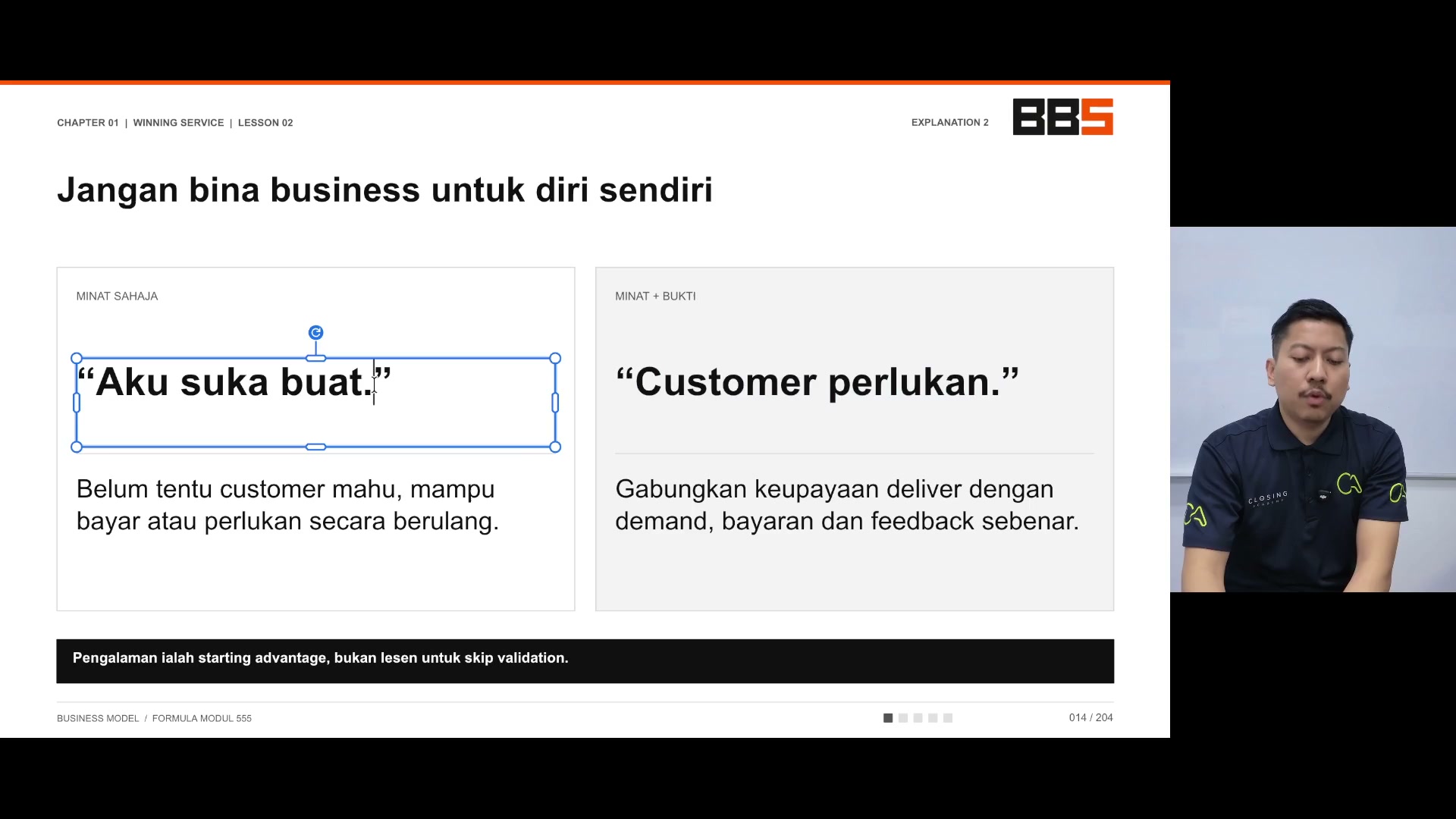 Paparan rakaman pada 00:01:36
