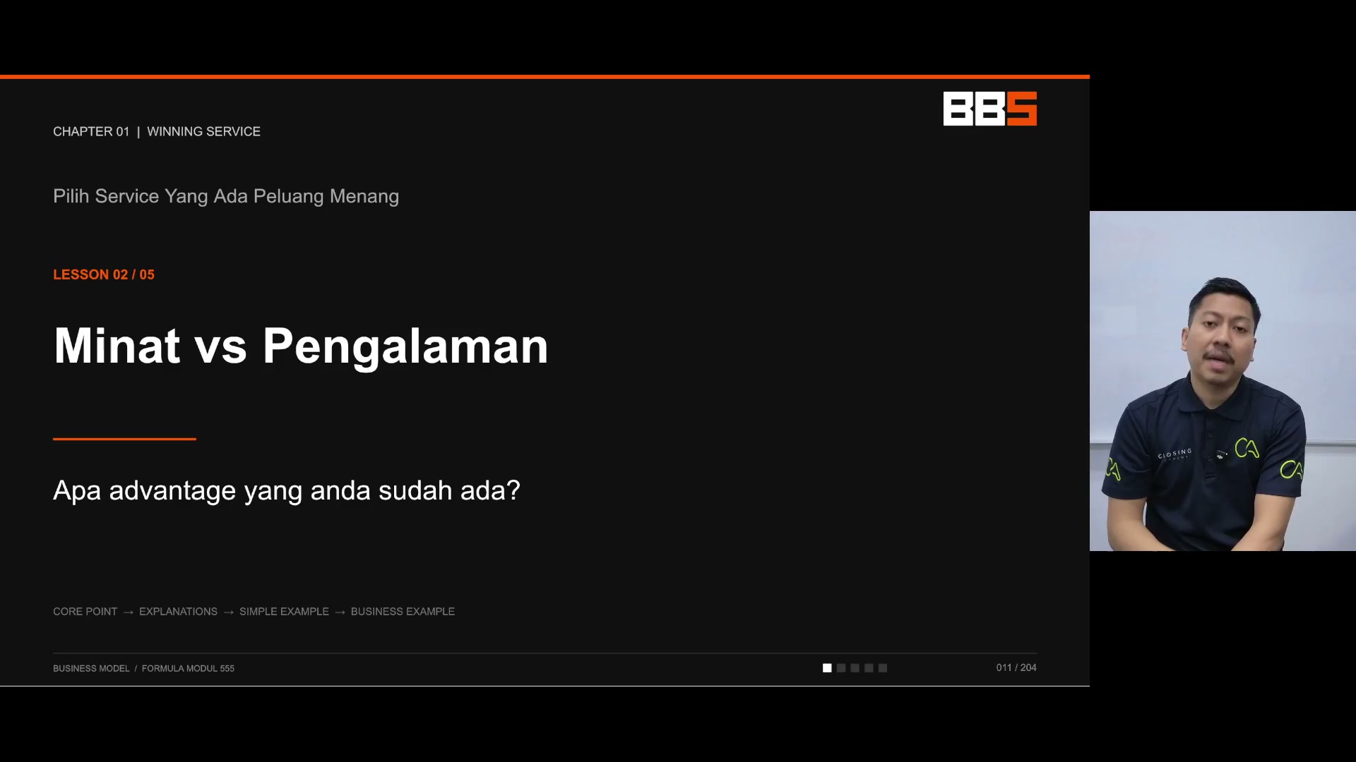 Paparan rakaman pada 00:03:15