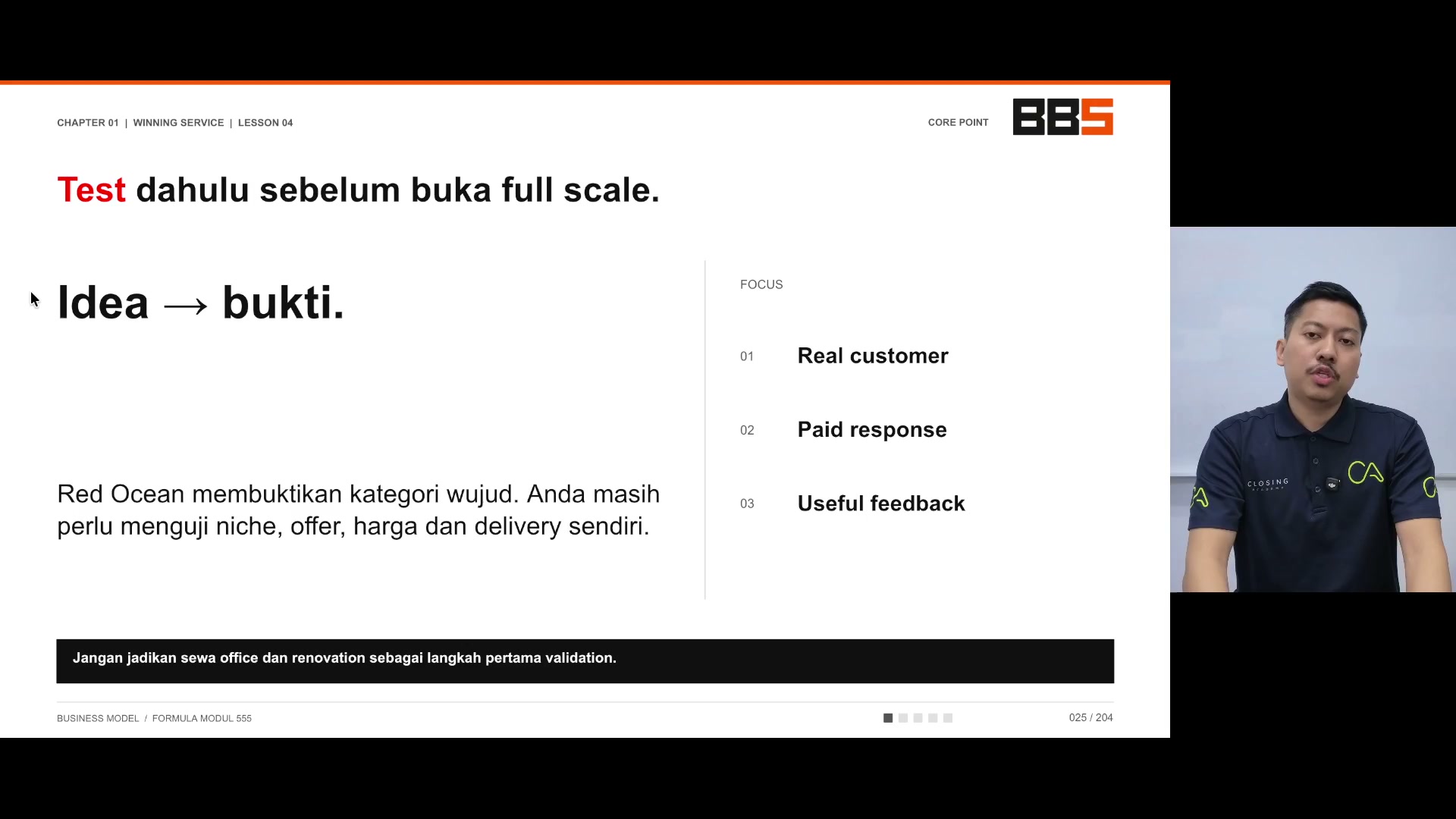 Paparan rakaman pada 00:00:24