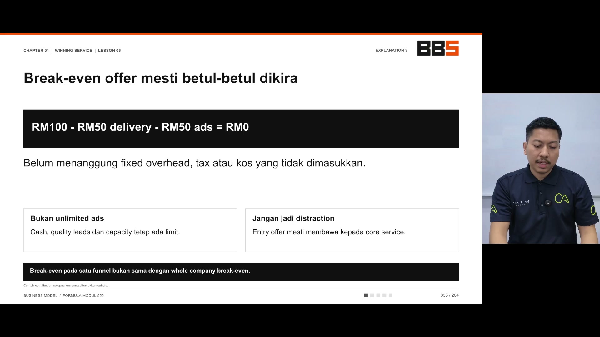 Paparan rakaman pada 00:03:24