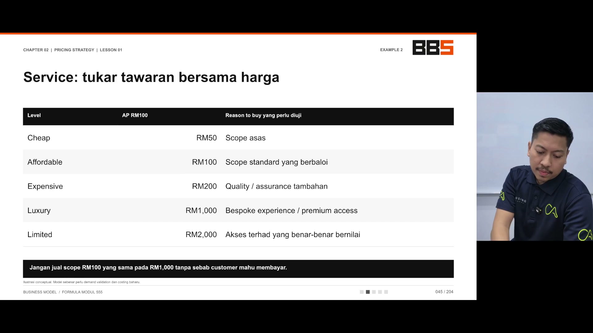 Paparan rakaman pada 00:07:27
