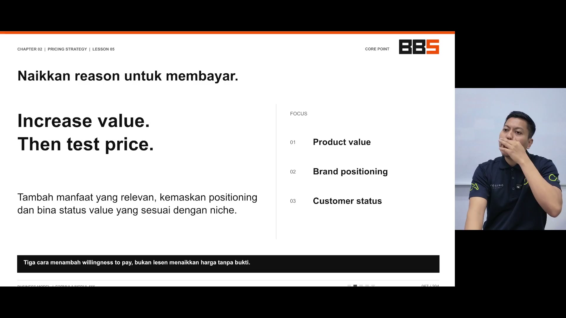 Paparan rakaman pada 00:00:21