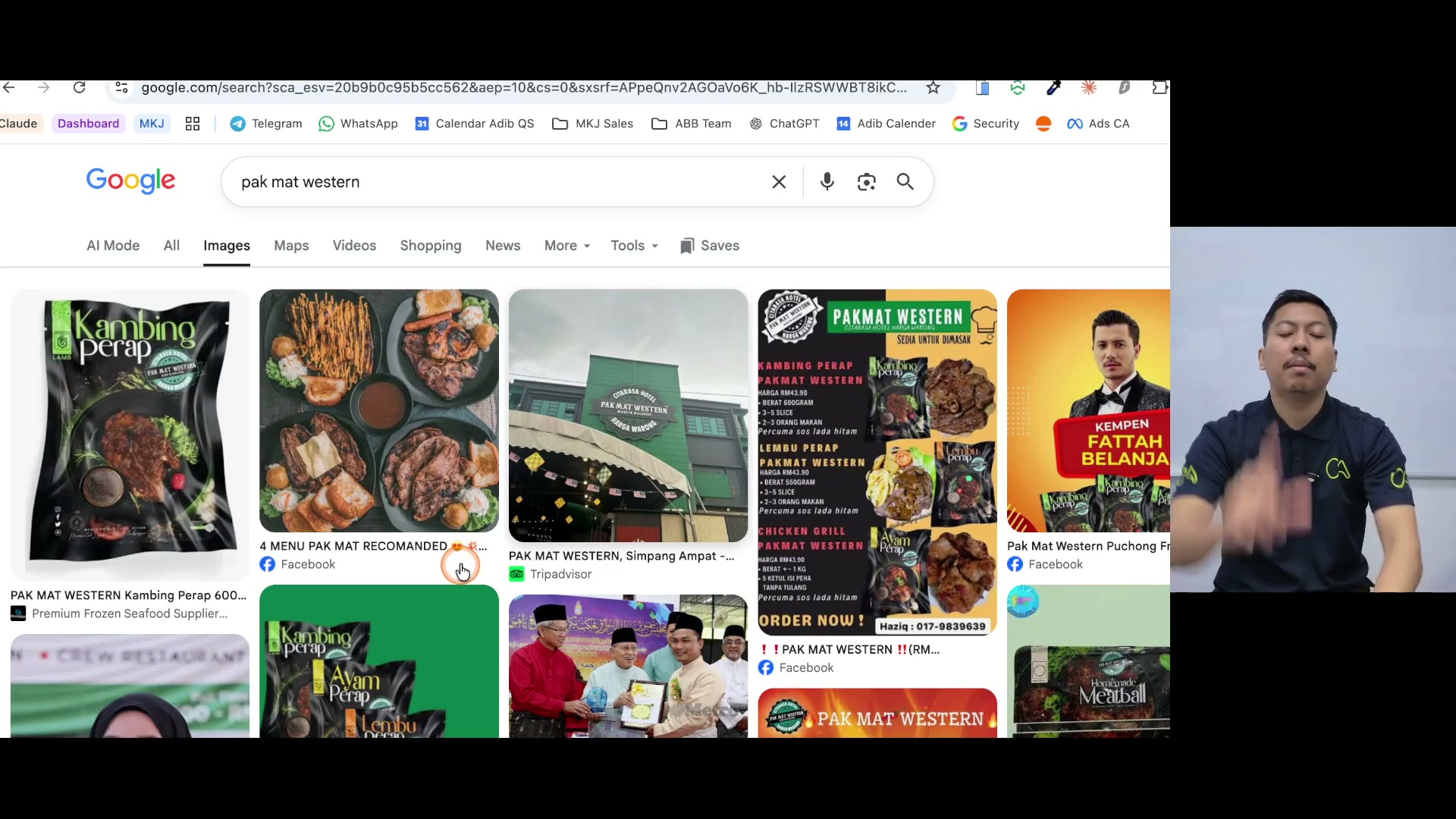 Paparan rakaman pada 00:01:39
