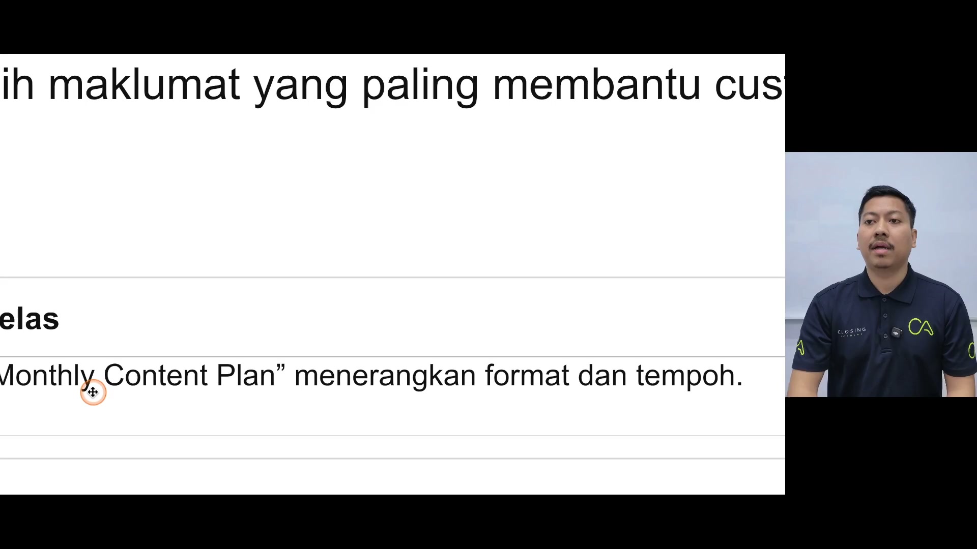 Paparan rakaman pada 00:06:48