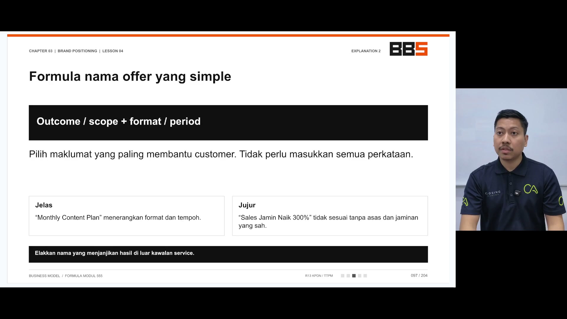 Paparan rakaman pada 00:07:09