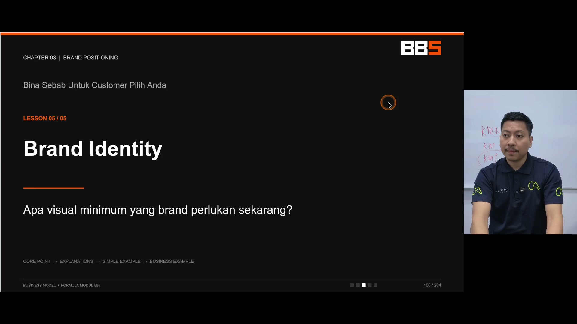 Paparan rakaman pada 00:01:03