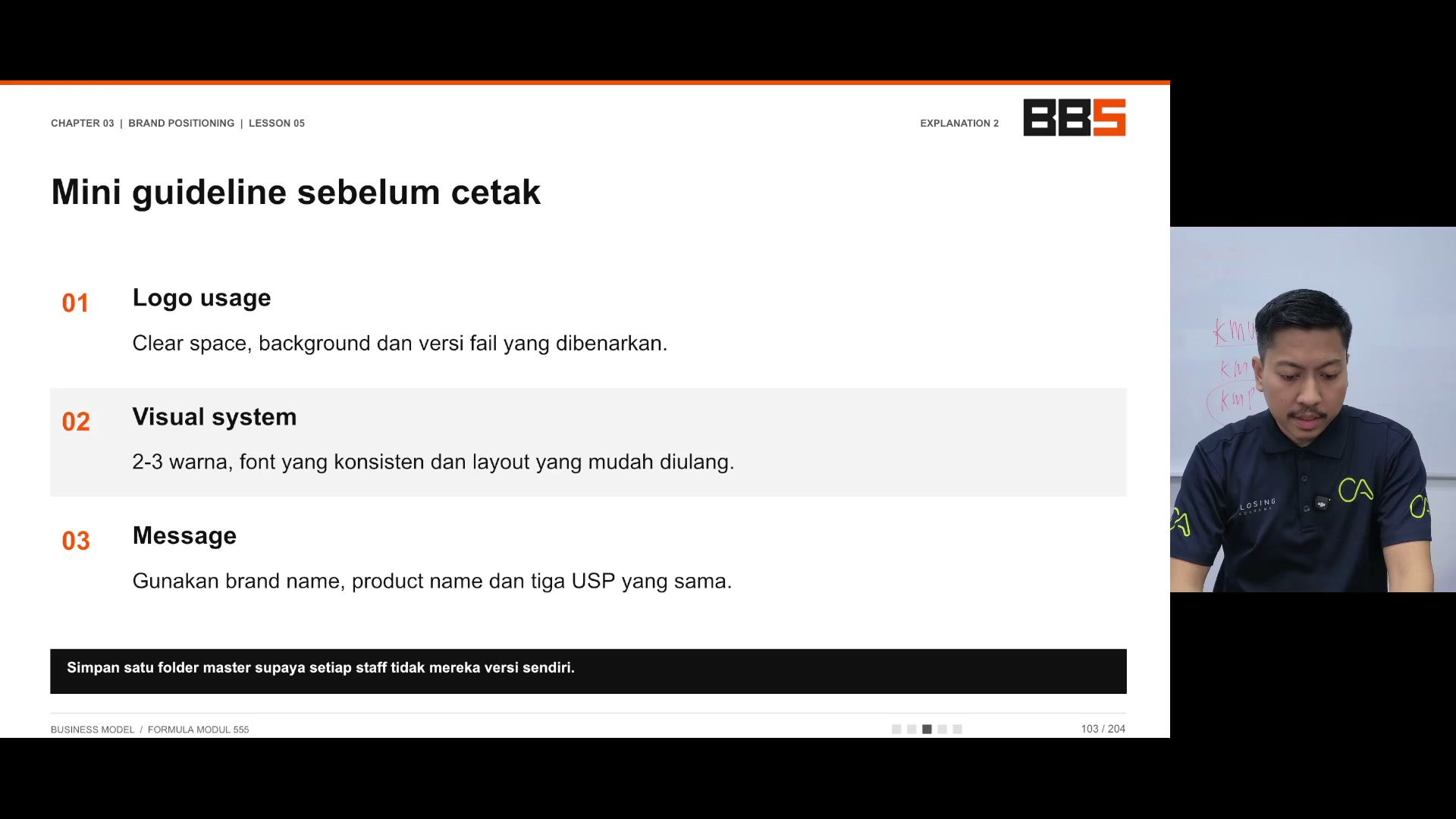 Paparan rakaman pada 00:01:54