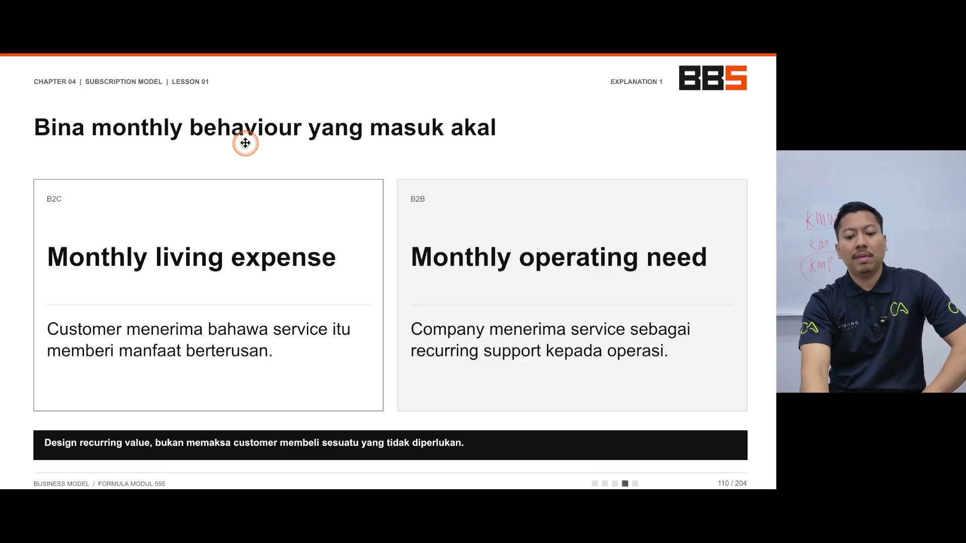 Paparan rakaman pada 00:00:42