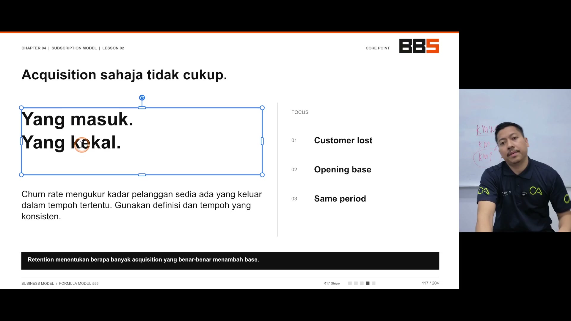 Paparan rakaman pada 00:00:21