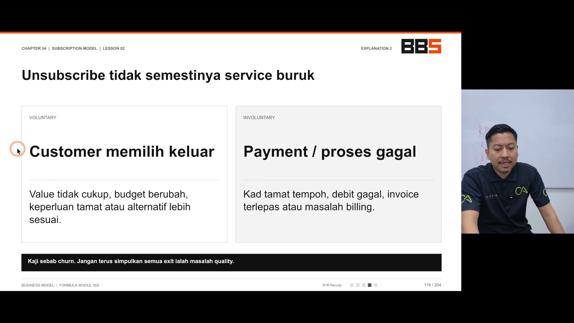 Paparan rakaman pada 00:01:18