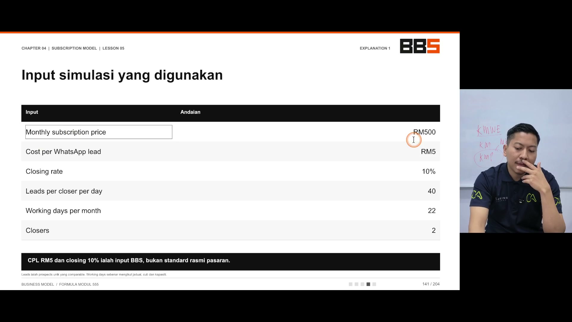 Paparan rakaman pada 00:00:09