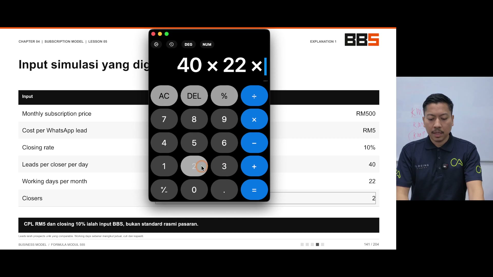 Paparan rakaman pada 00:04:36