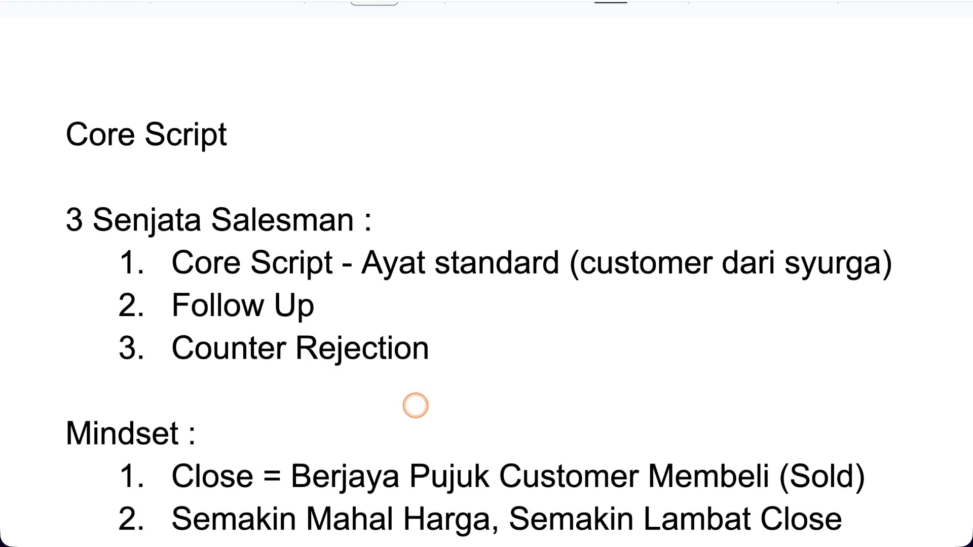 Paparan rakaman pada 00:00:42