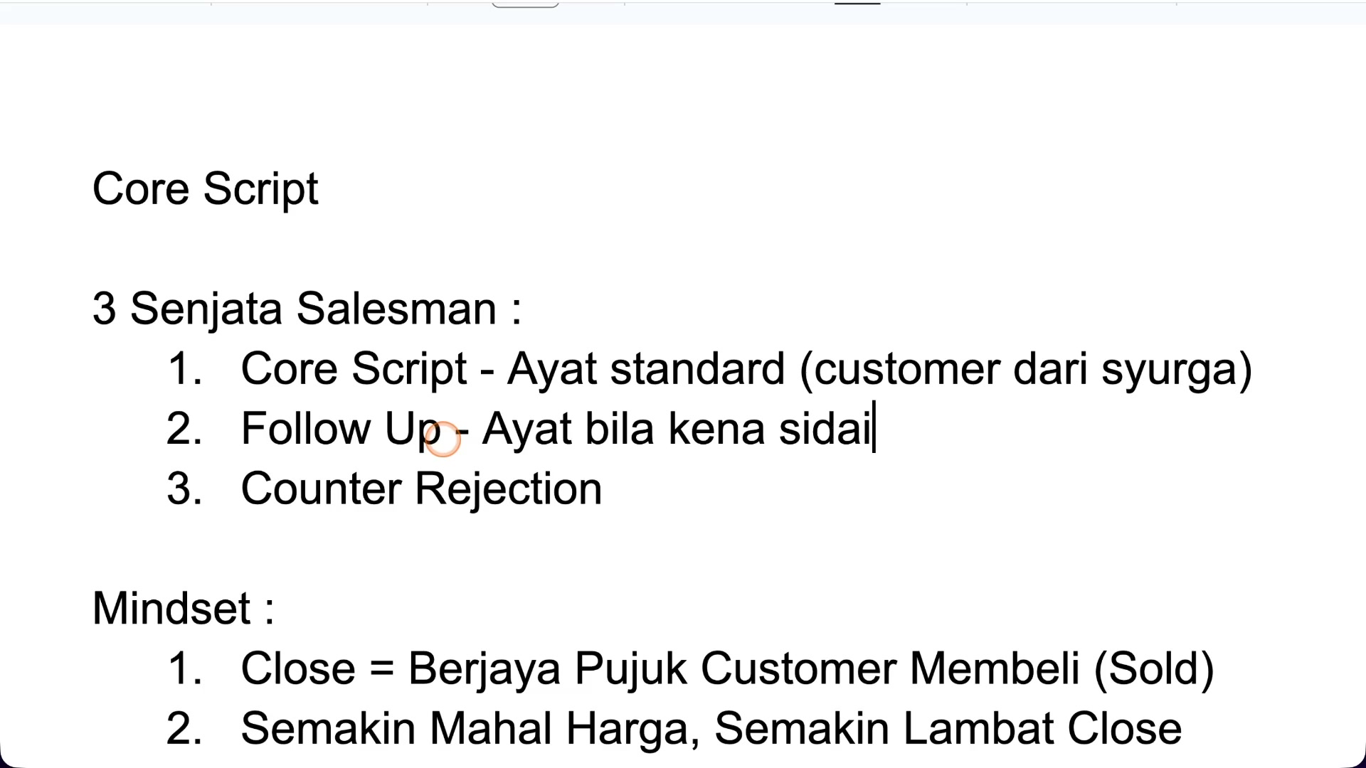 Paparan rakaman pada 00:00:54