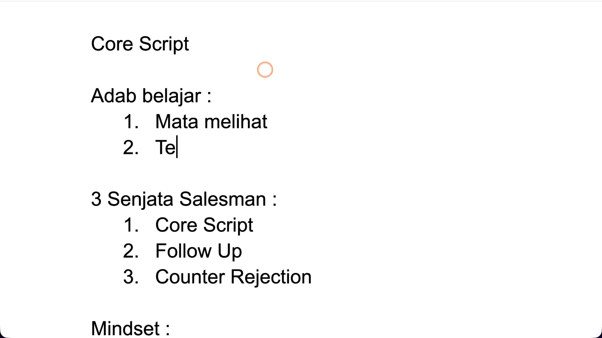 Paparan rakaman pada 00:01:12